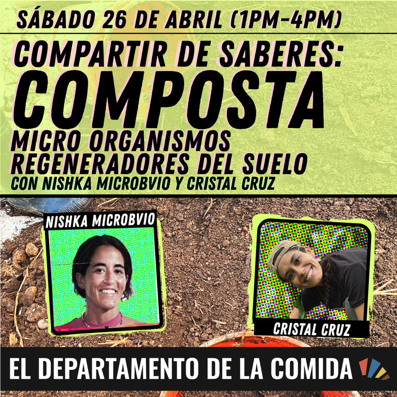 Composta micro organismos regeneradores del suelo