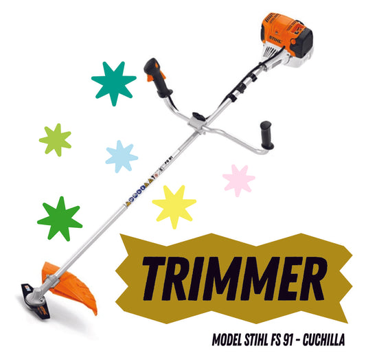 Trimmer con Cuchilla Stihl FS 91 (Alquiler)